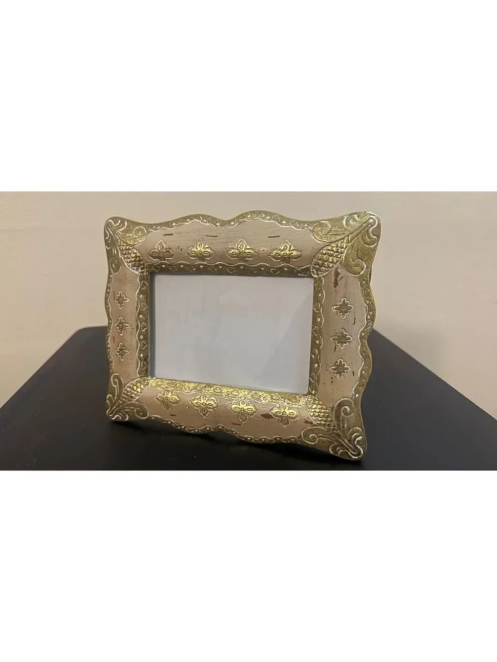 Italian Baroque Style Argento SC by Sicura Inc 4x6 inch Picture Frame